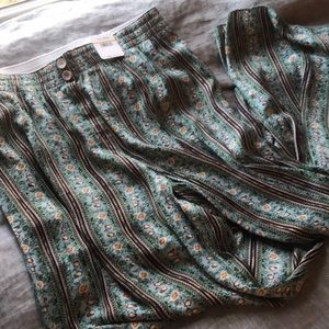 Free people wide leg pants